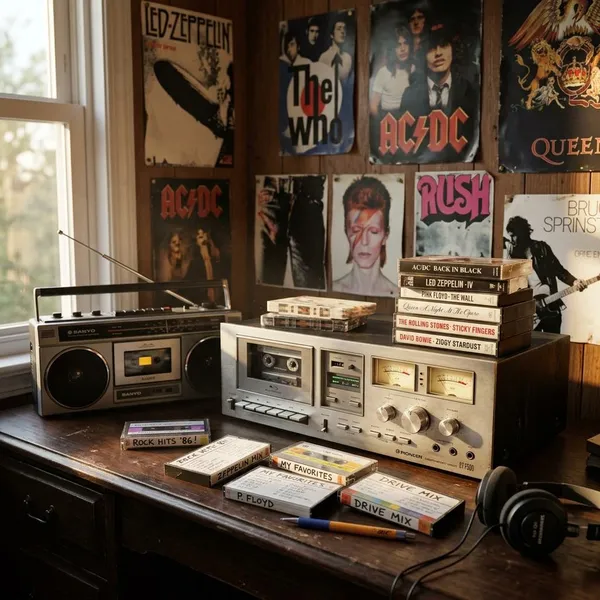 How cassette culture shaped classic rock