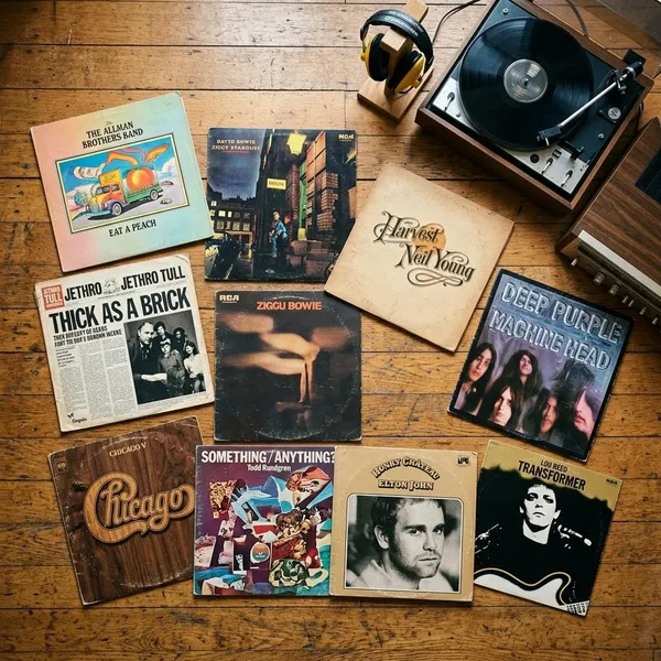 classic rock albums 1972