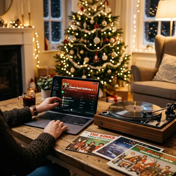 Classic rock Christmas songs by style