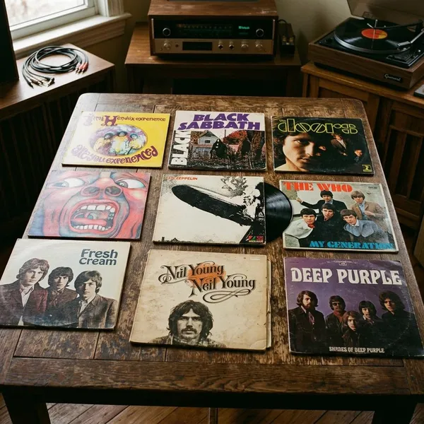 classic rock debut albums