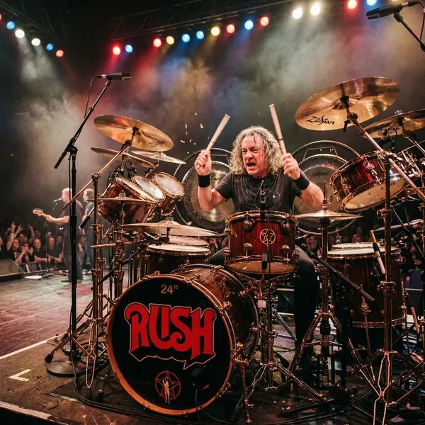 Classic rock drummers by playing style