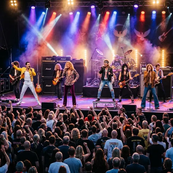 classic rock tribute bands