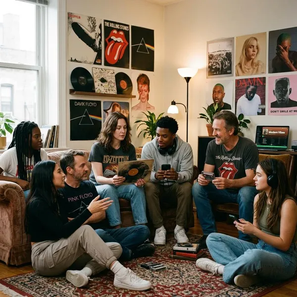 How classic rock and modern music shape identity