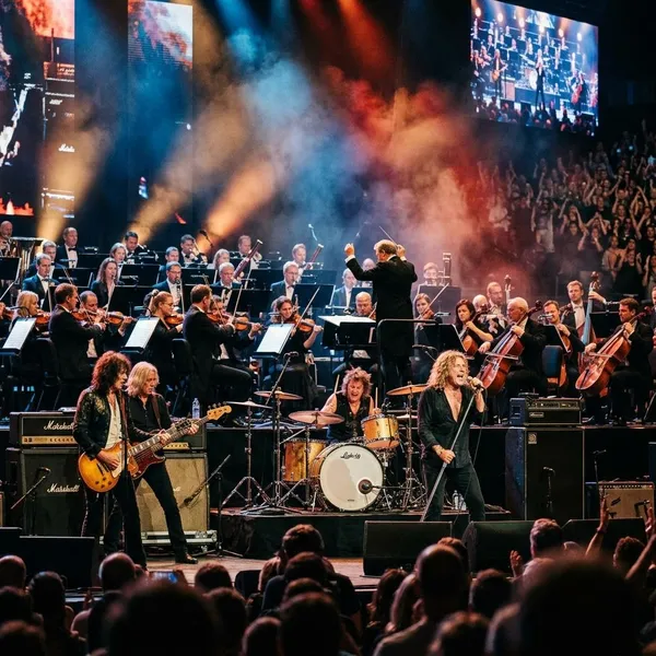 How orchestra appears in classic rock